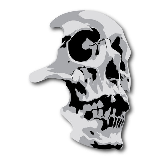 Screaming skull - Art. n.303 - LCSS303 Stencil 3 livelli
